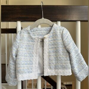 Janie and Jack Tweed Kids Jacket